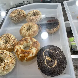 Homemade style bagels