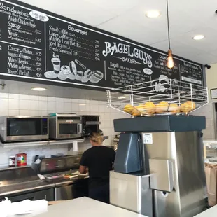 interior, pizza