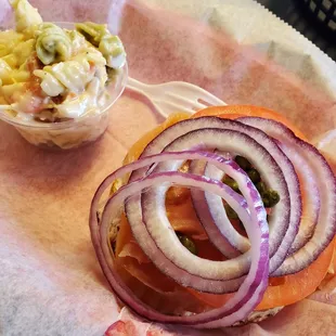 Not a great picture of something absolutely delicious!
