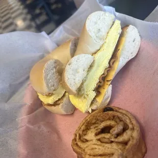 Bacon egg and cheese