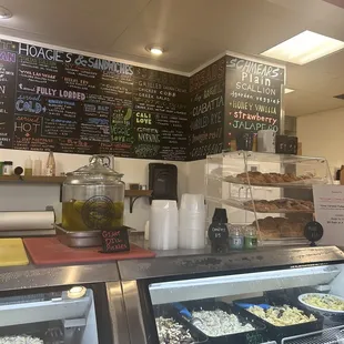 sushi and sashimi, interior