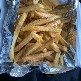 These are the cheese fries I received