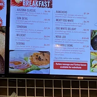 The breakfast choices! Prices are great and food is delish!