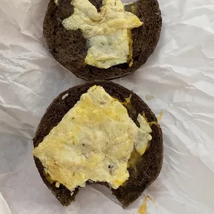 Egg on a Bagel with Cheddar For $7