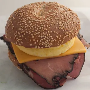 bagels, food