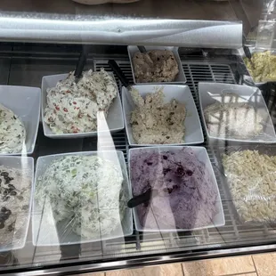 The cream cheese assortment...wowsers