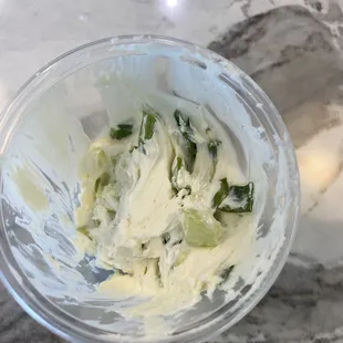 Scallion Cream Cheese! Yummy
