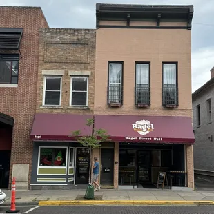Bagel street deli- street view