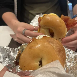 bagel, bagels, food