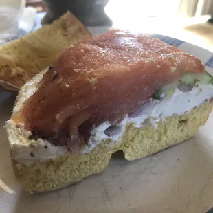 Remembered to take a photo before devouring the second half!