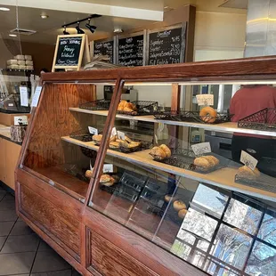 a bakery with a variety of baked goods