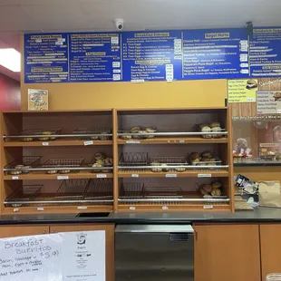 a bakery counter