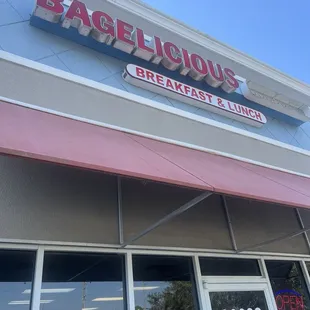 Outside sign