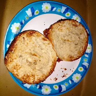 Garlic Cheddar toasted-- sooo good