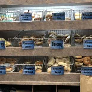 bagels, interior