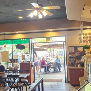 Indoor seating