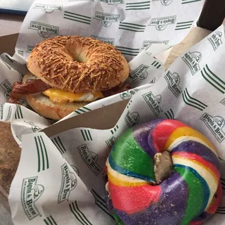 Asiago Cheese Bagel