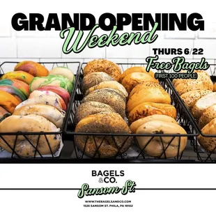 grand opening weekend