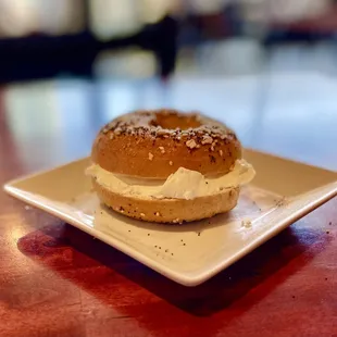 Bagel &amp; Plain Cream Cheese
