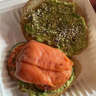 Avocado Toast + Lox