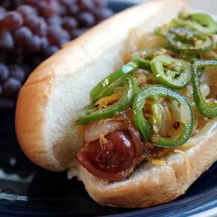 Bacon Cheese Hot Dog