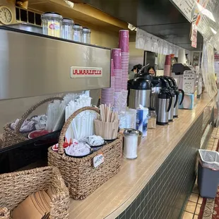 Coffee section!