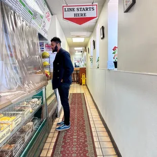 sushi and sashimi, interior