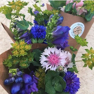 Locally grown flowers!