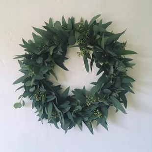 Eucalyptus wreath, made to order