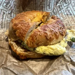 Veggie Breakfast Sandwich