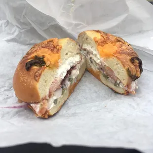 Lox Bagel Sandwiches