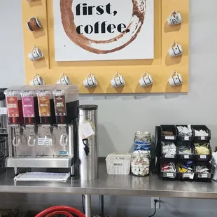 Coffee wall