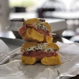 Bagel with Fresh Lox