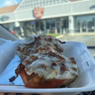 Bacon Tomato &amp; Bacon Bagel Melt