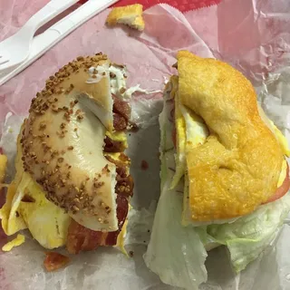 Egg & Veggie Bagel