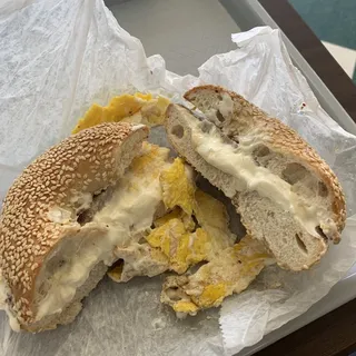 Egg & Sausage Bagel