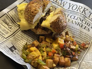 NYC Holey Moley Bagel Shop