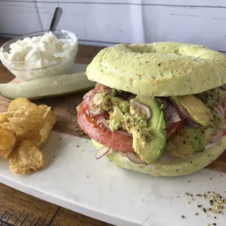3. Heavenly Veggie Sandwich Combo Lunch Special