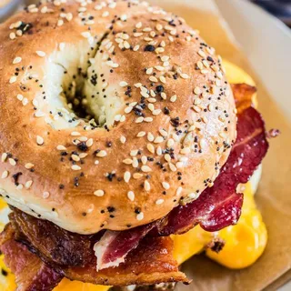 Bacon, Sausage, Egg & Cheese
