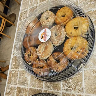 Chef Special 12 bagels for $25 + 2 bagels free