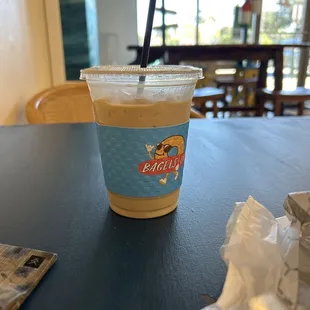 This is the large Ice Coffee