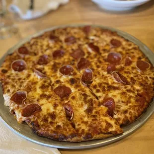 Pepperoni pizza