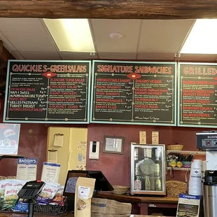 menus