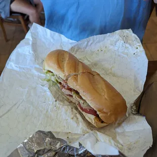 Full Baggin's hot grinder