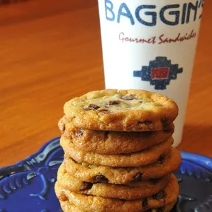 Cookies served with every sandwich