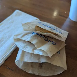 The manager brought over more chocolate chip cookies!