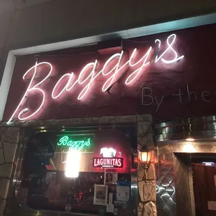This is the front of Baggy's