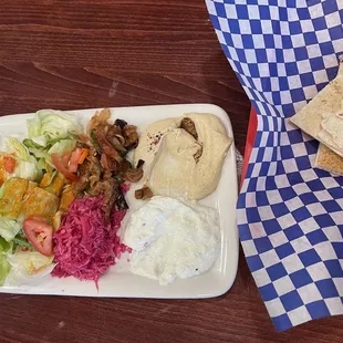 Beef Shawarma Plate