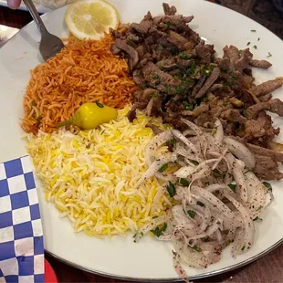 Beef Shawarma Plate