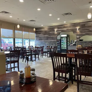 interior of the restaurant